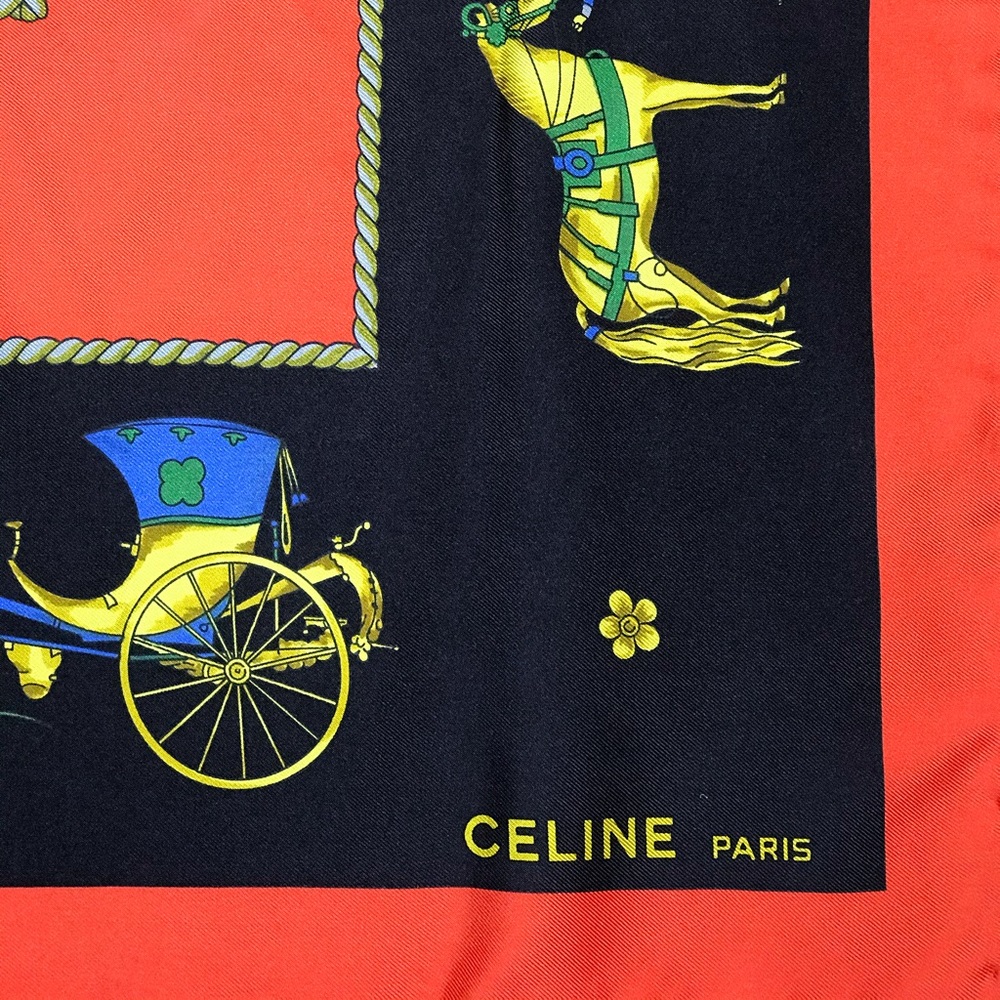 Authentic Celine Handkerchief/Scarf